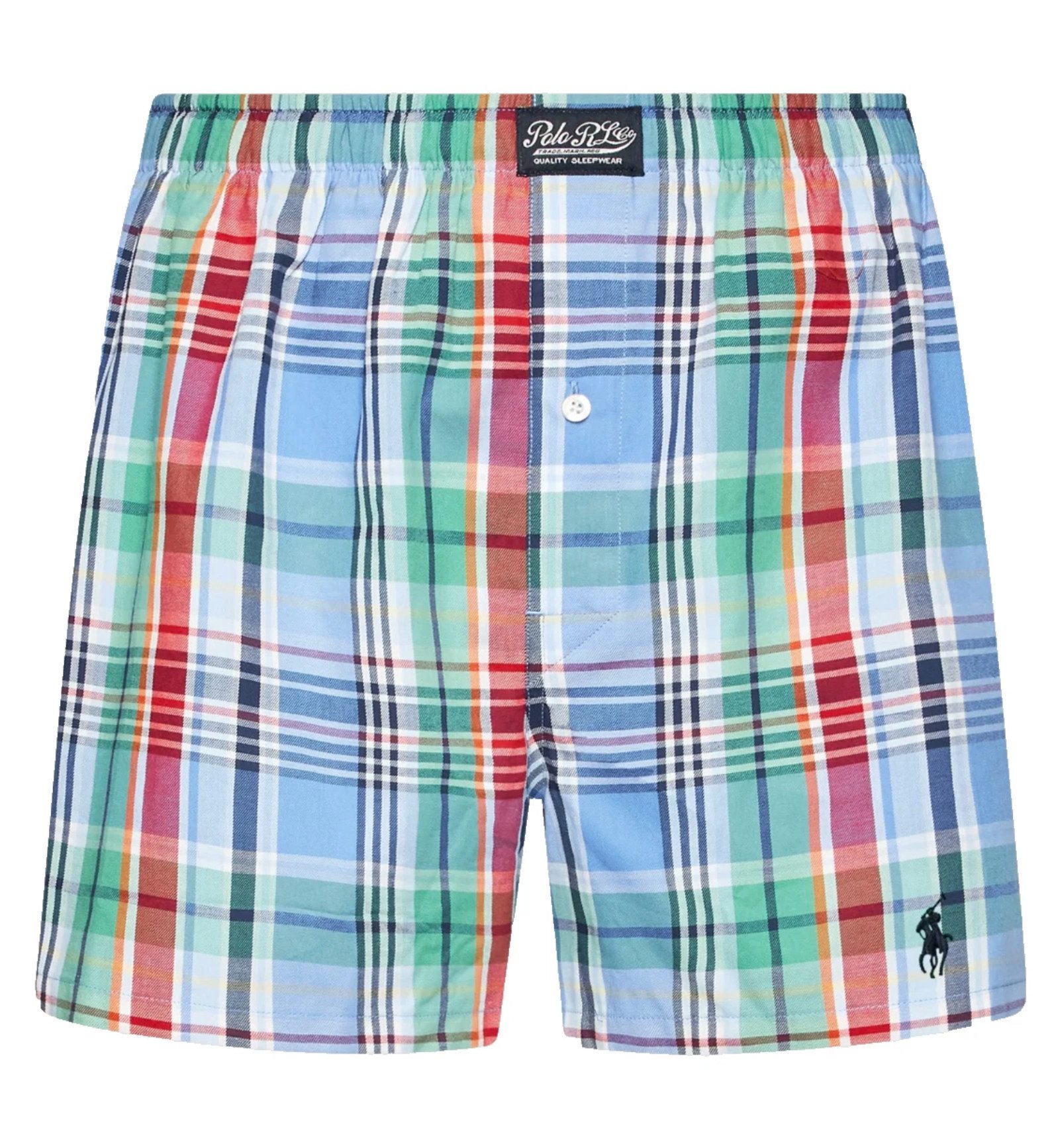 Polo Ralph Lauren Boxershorts Herren Unterwäsche Boxer Baumwolle Shorts Karomuster Elastischer Bund mit Labelpatch stilvoll, maskulin, elegant