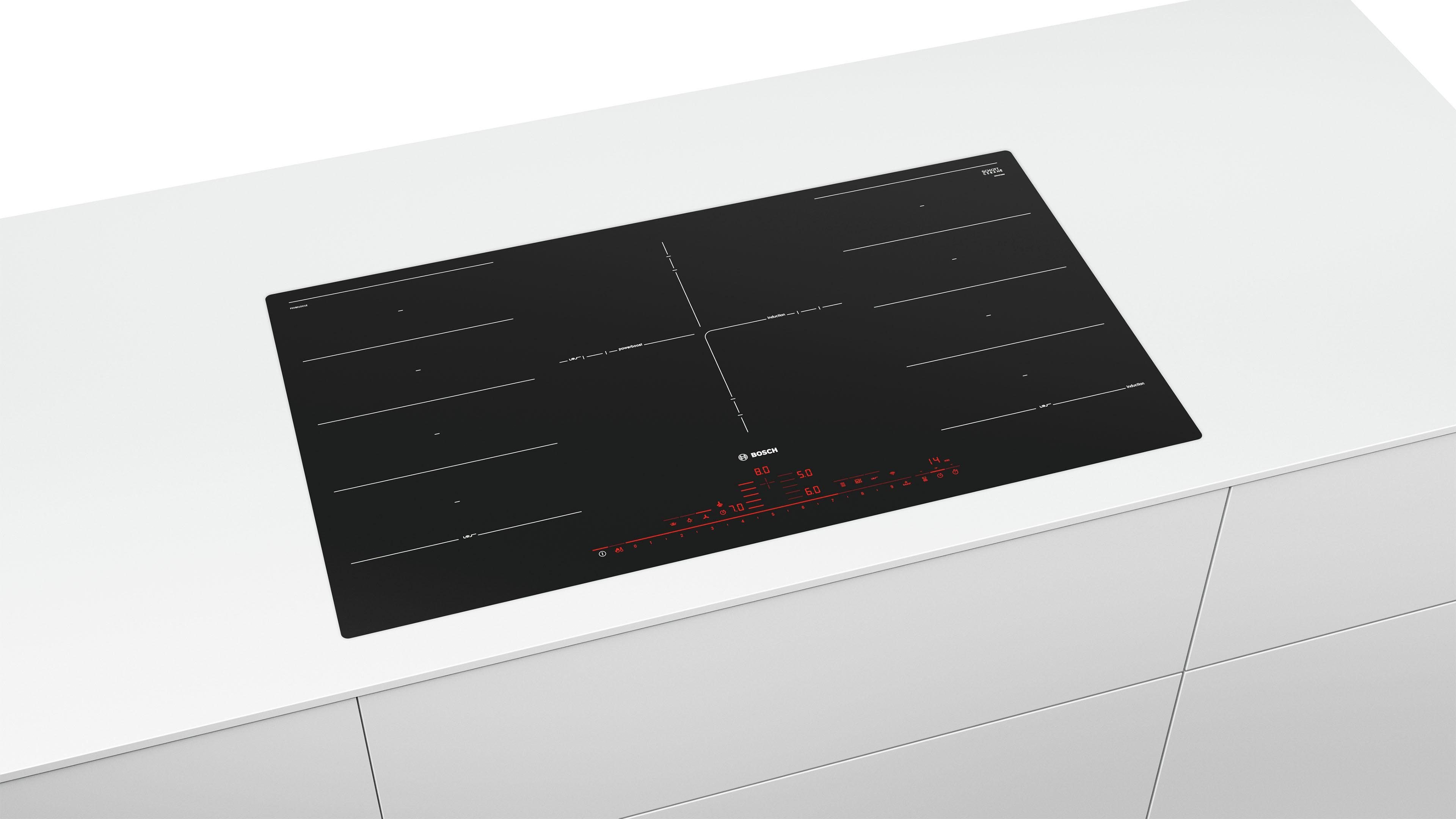 BOSCH Flex-Induktions-Kochfeld PXV901DV1E, DirectSelect Premium & flexible Flex Induction für große Töpfe – Bild 4 von 5