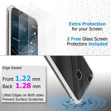Cadorabo Handyhülle Huawei P9 LITE 2016 / G9 LITE Huawei P9 LITE 2016 / G9 LITE, Hülle und 2x Tempered Schutzglas - Schutzhülle - Cover Case