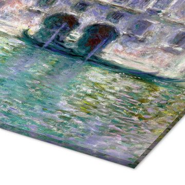 Posterlounge Acrylglasbild Claude Monet, Palazzo da Mula, Venedig, Wohnzimmer Malerei