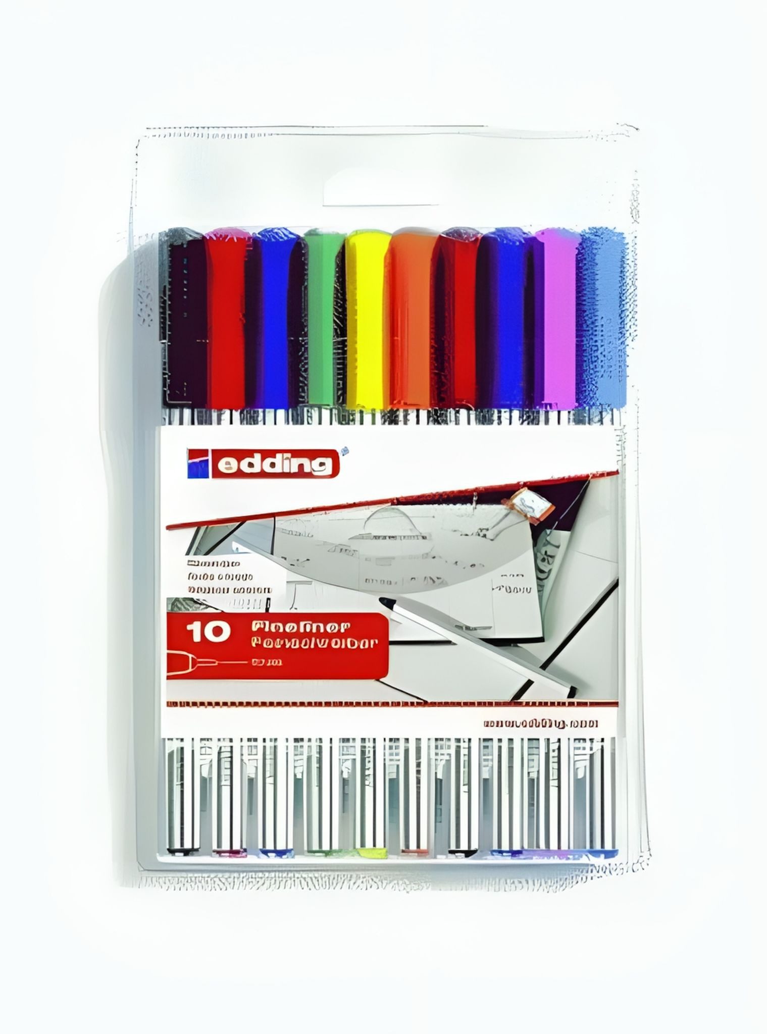 edding Malstift Edding Fineliner 89 10er-Set sortiert