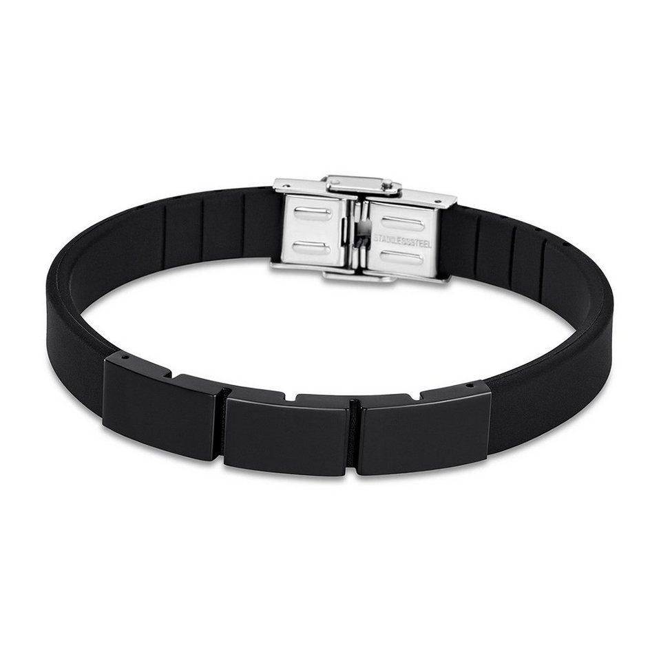 Lotus Style Edelstahlarmband Lotus Style Armband schwarz LS1796-2/3 (Armband),  Armbänder für Herren Edelstahl (Stainless Steel)