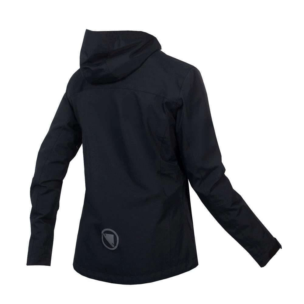 Endura Fahrradjacke Endura Damen Hummvee Wasserdichte Kapuzenjacke schwarz Größe L