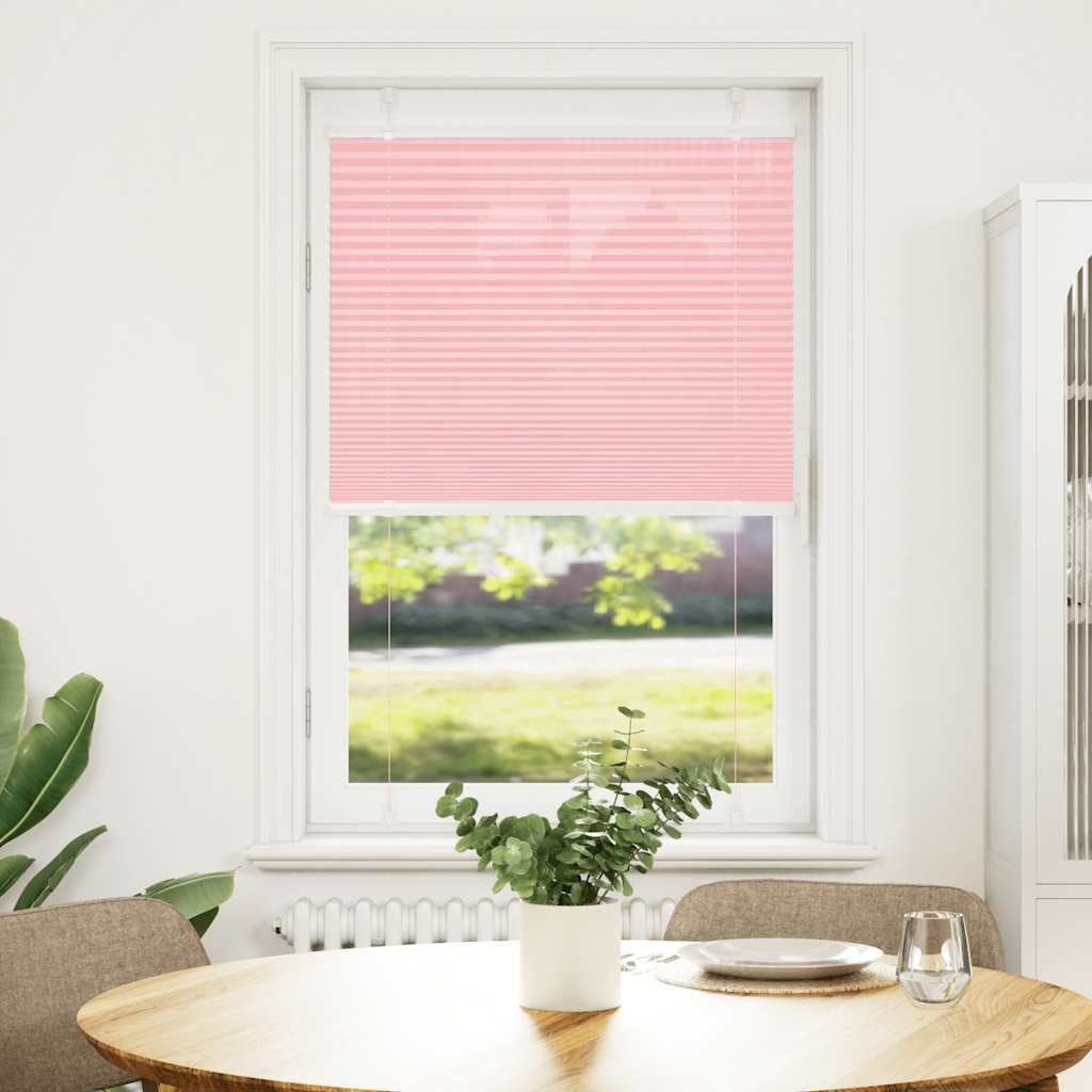 vidaXL Jalousie 70 x 150 cm Plissee Rosa 70x150 cm Stoffbreite 69,4 cm Polyester