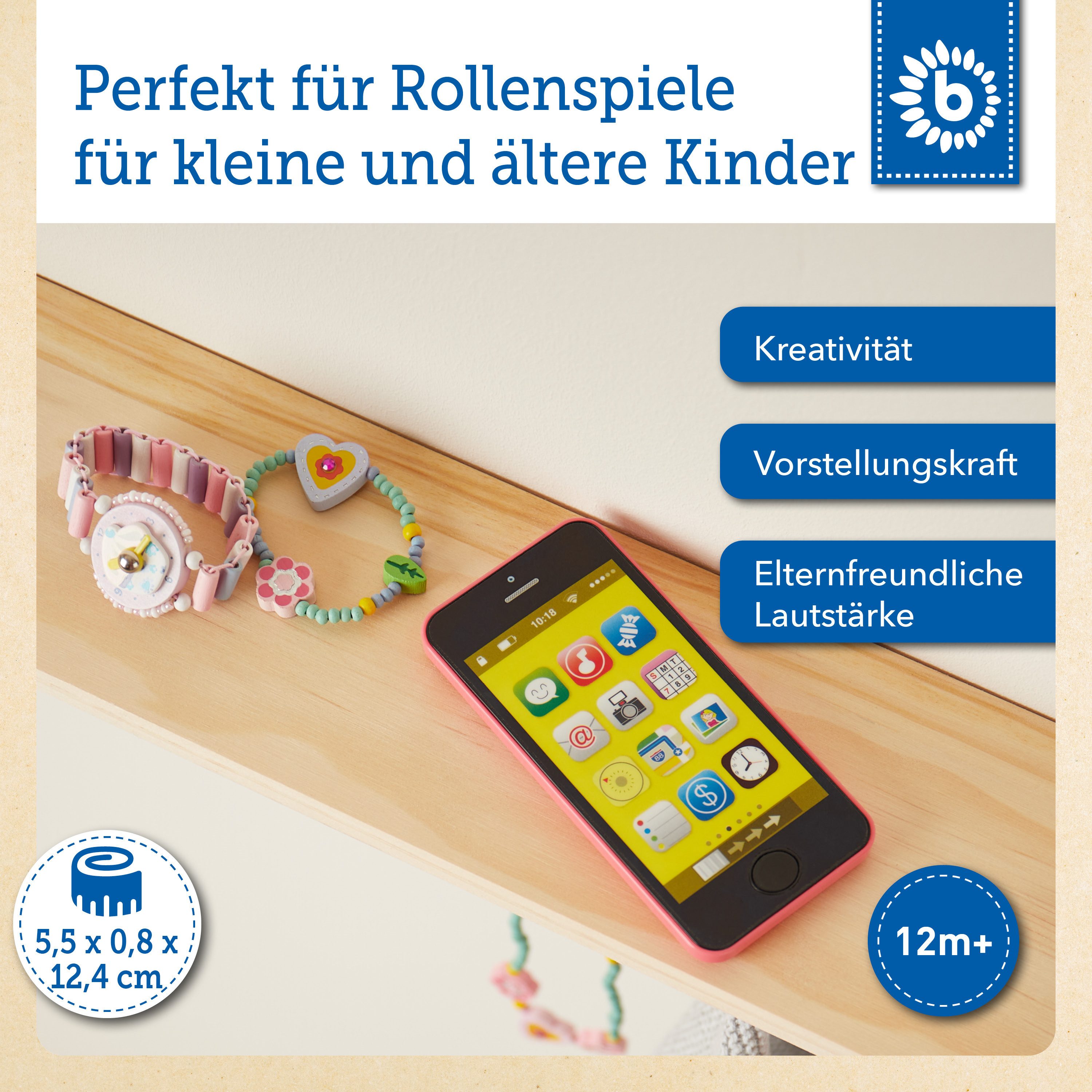 BIECO Lernspielzeug Bieco baby Smartphone Handy mit 40 Sounds günstig online kaufen