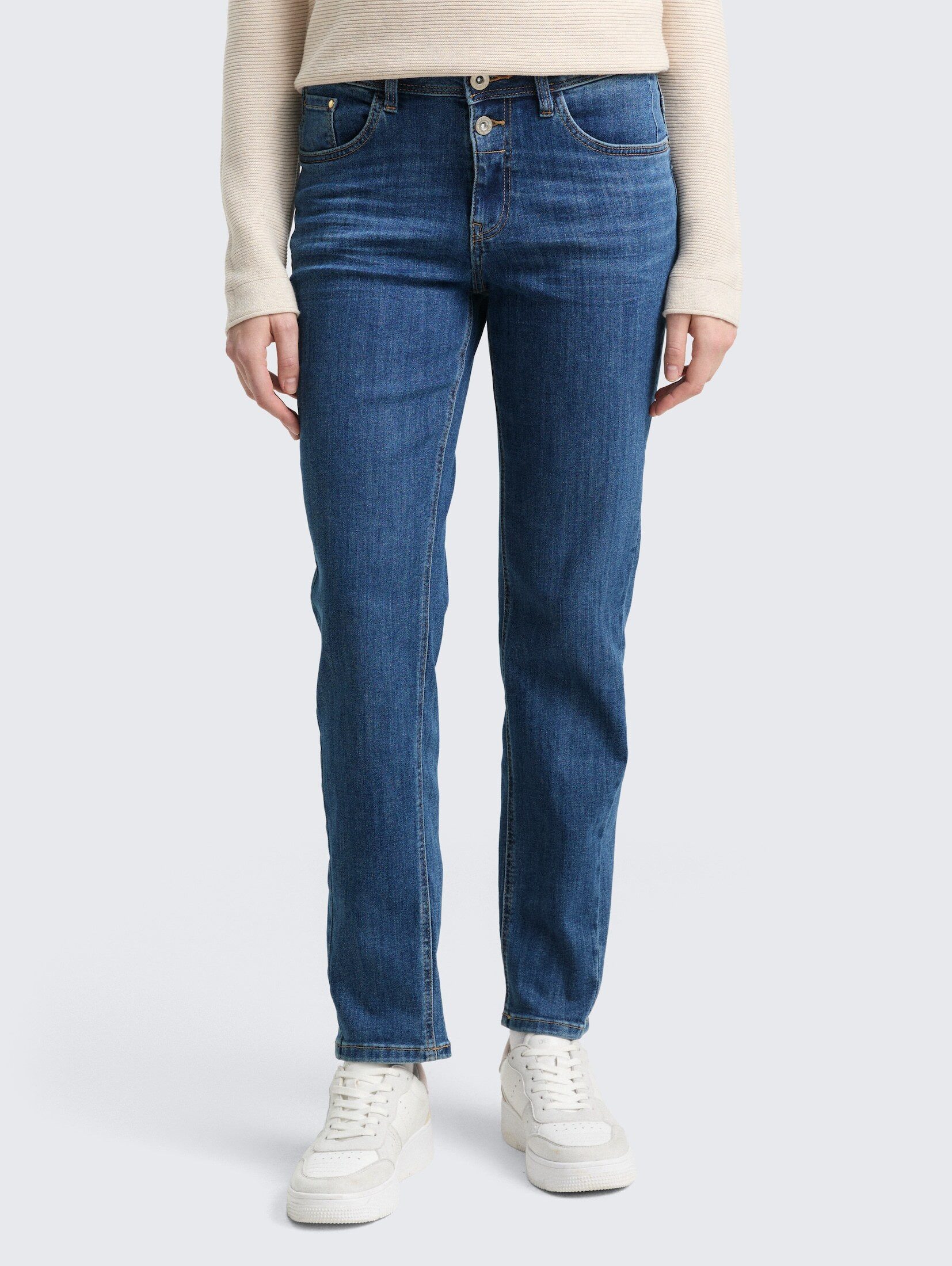 TOM TAILOR Boyfriend-Jeans Jeanshosen TTADEVA BOYFRIEND Jeans mit Stretch günstig online kaufen
