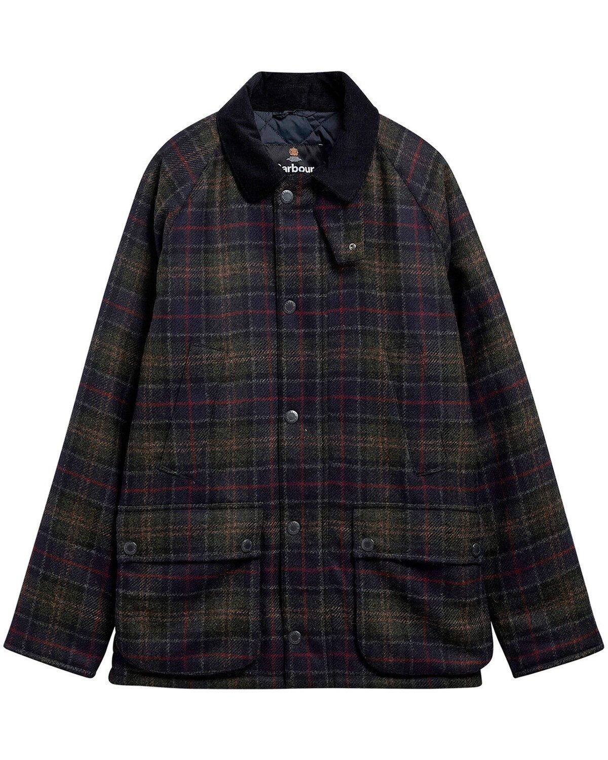 Barbour Funktionsjacke Wolljacke Tartan Bedale