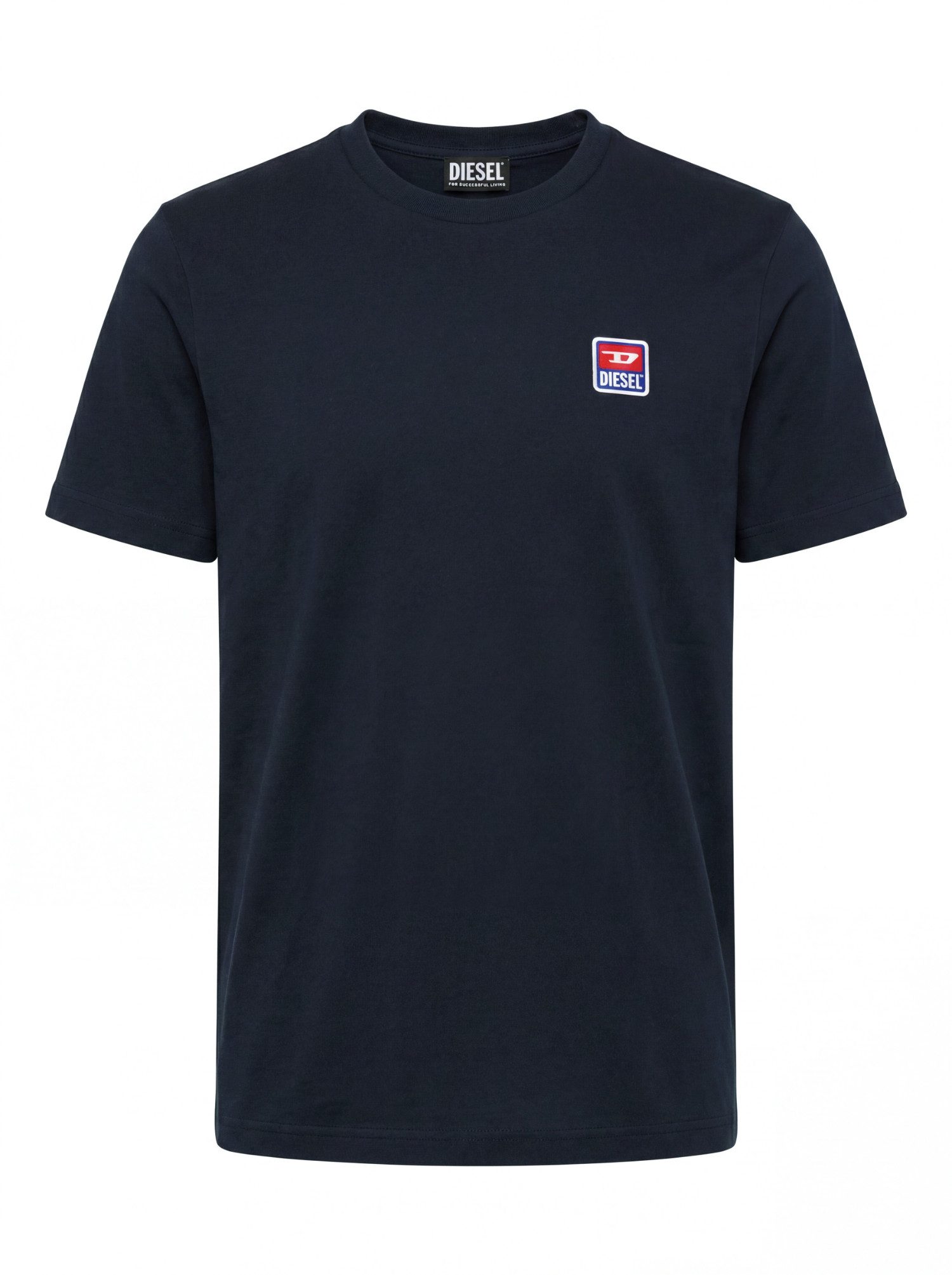 Diesel Rundhalsshirt Regular Fit mit Logo-Patch - T-JUST 16
