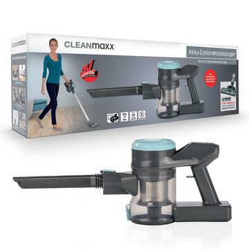 CLEANmaxx Akku-Hand-und Stielstaubsauger anthrazit/blau - 22,2V