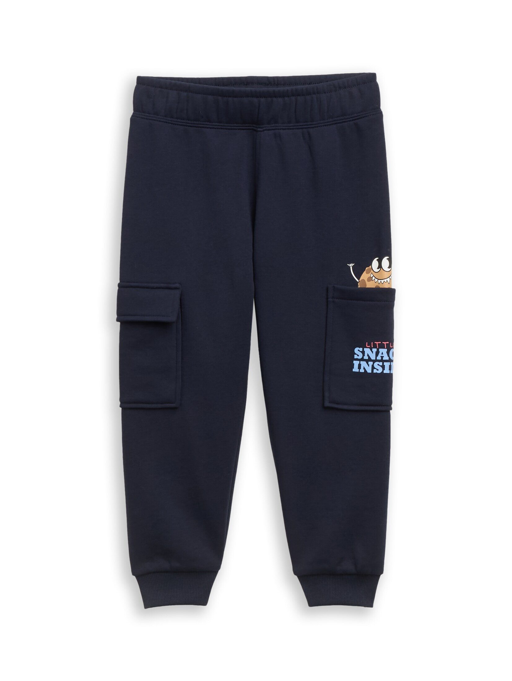 TOM TAILOR Sweathose Hosen & Chino Cargo Jogginghose mit Print