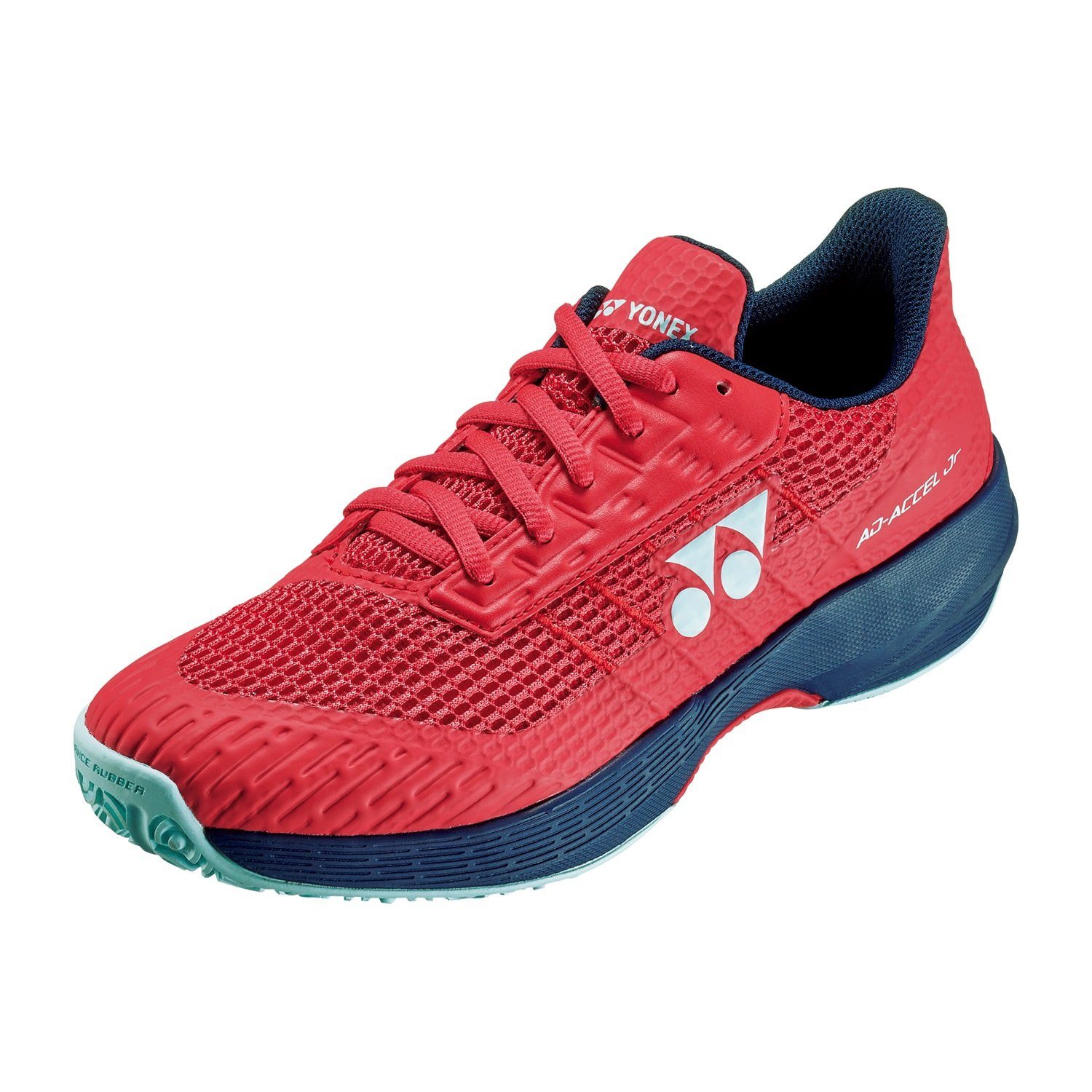 Yonex AD-ACCEL Clay/Sandplatz 2025 rot Kinder Tennisschuh