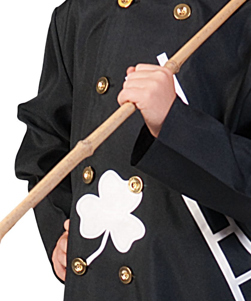 Karneval-Klamotten Kostüm Schornsteinfeger Kinder Kaminkehrer, Klassisches Kinderkostüm Märchenkostüm Karneval Fasching