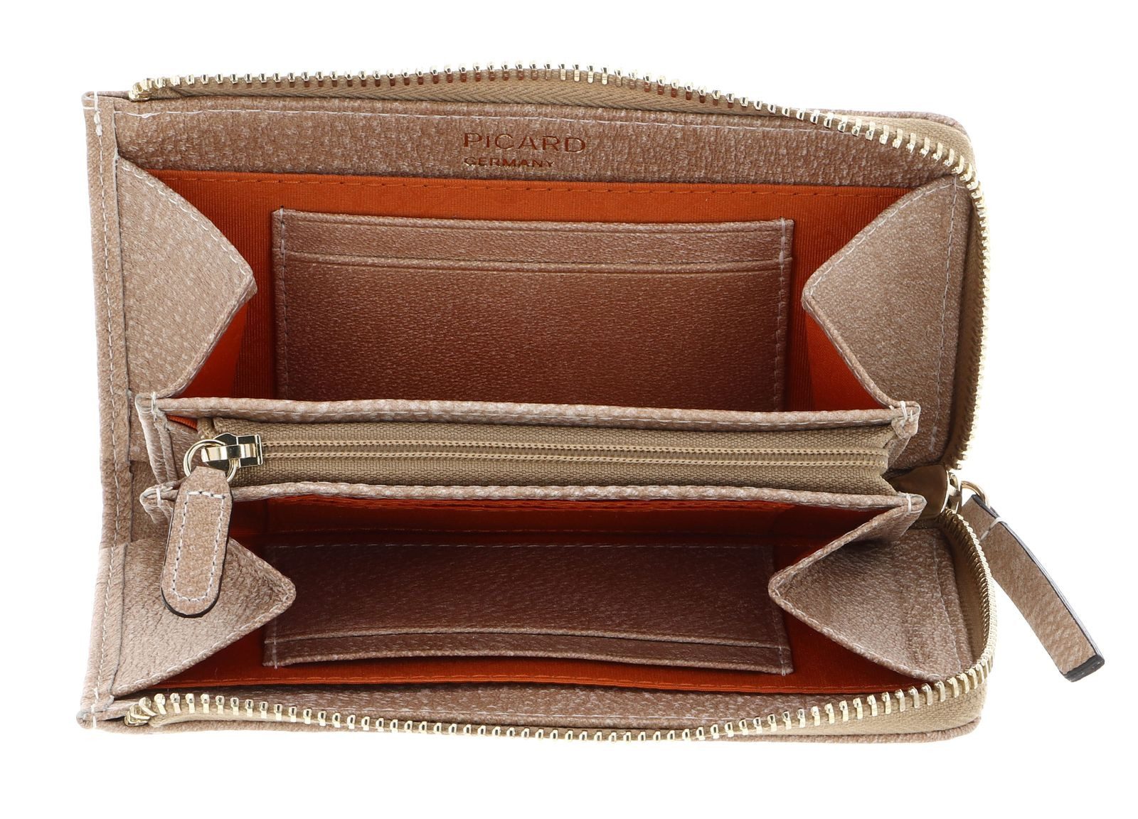 Picard Geldbörse Zip Wallet, aus echtem Rindsleder günstig online kaufen
