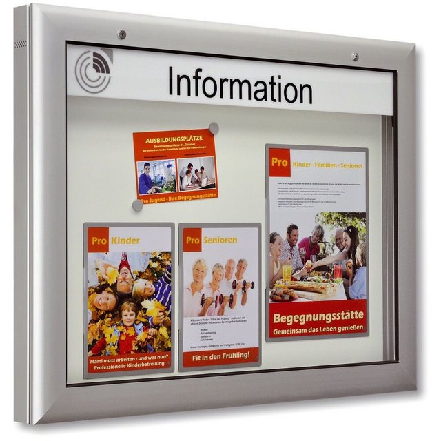 Schaar Design Stauraumvitrine Schaukasten Softline Für den Innen- und Außen günstig online kaufen