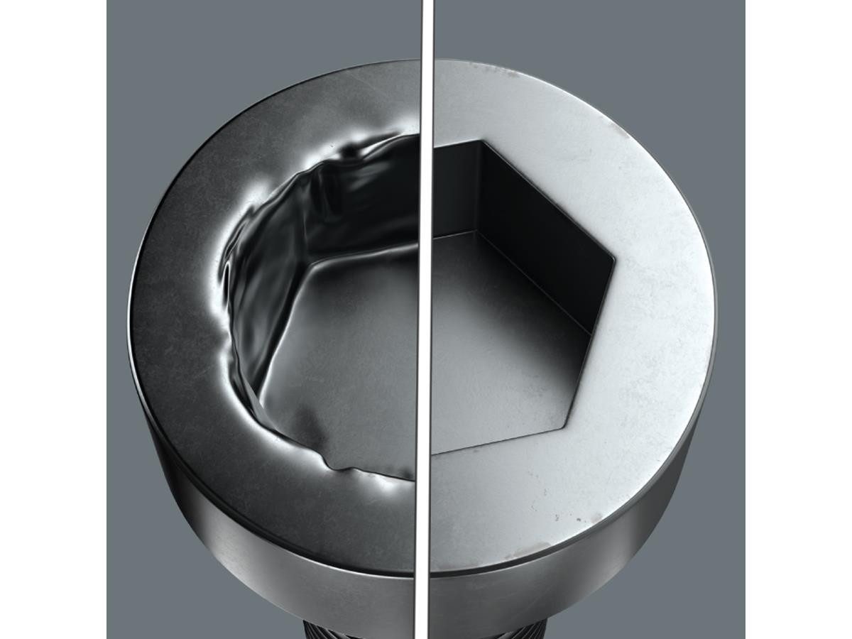 Wera Bit-Set Bit-Safe 61 Universal 3, Set, 61-St., im Kunststoff Bit-Safe, für Innensechskantschrauben