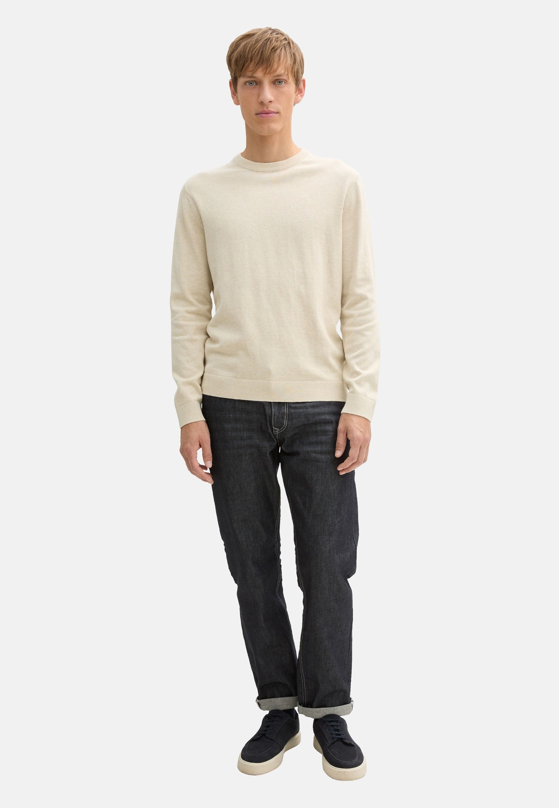 TOM TAILOR Strickpullover Pullover Strickpullover R-Neck günstig online kaufen