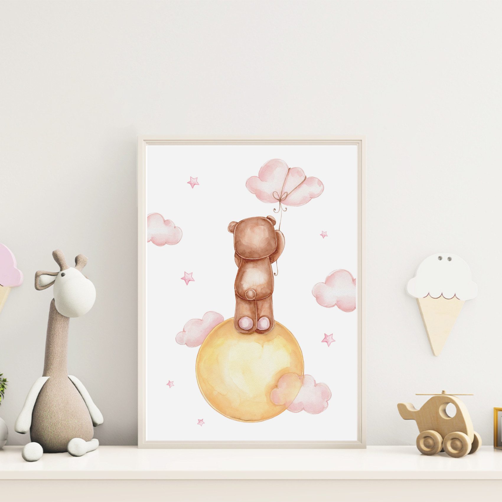MeinBaby123® Poster Bilder Kinderzimmer, Poster Kinderzimmer Deko, Babyzimmer Deko, Spruch Wandbilder – Bild 5 von 5