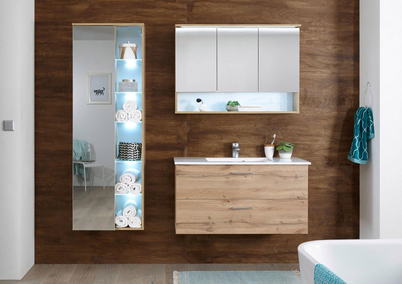 OTTO | SALE welltime Spiegelschrank Best mit LED Beleuchtung ... OTTO | SALE welltime Spiegelschrank Best mit LED Beleuchtung ...