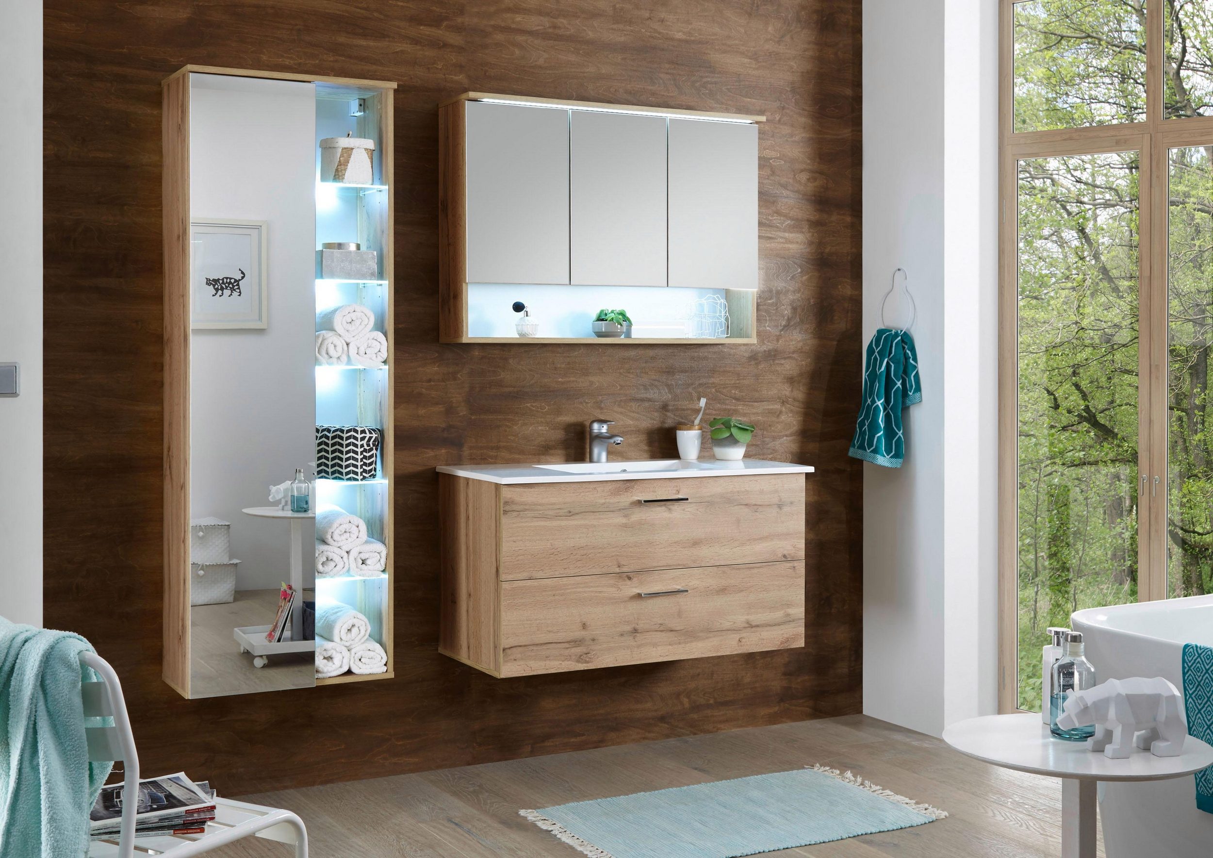 WELLTIME Hochschrank BEST - Einrichtungsbeispiel