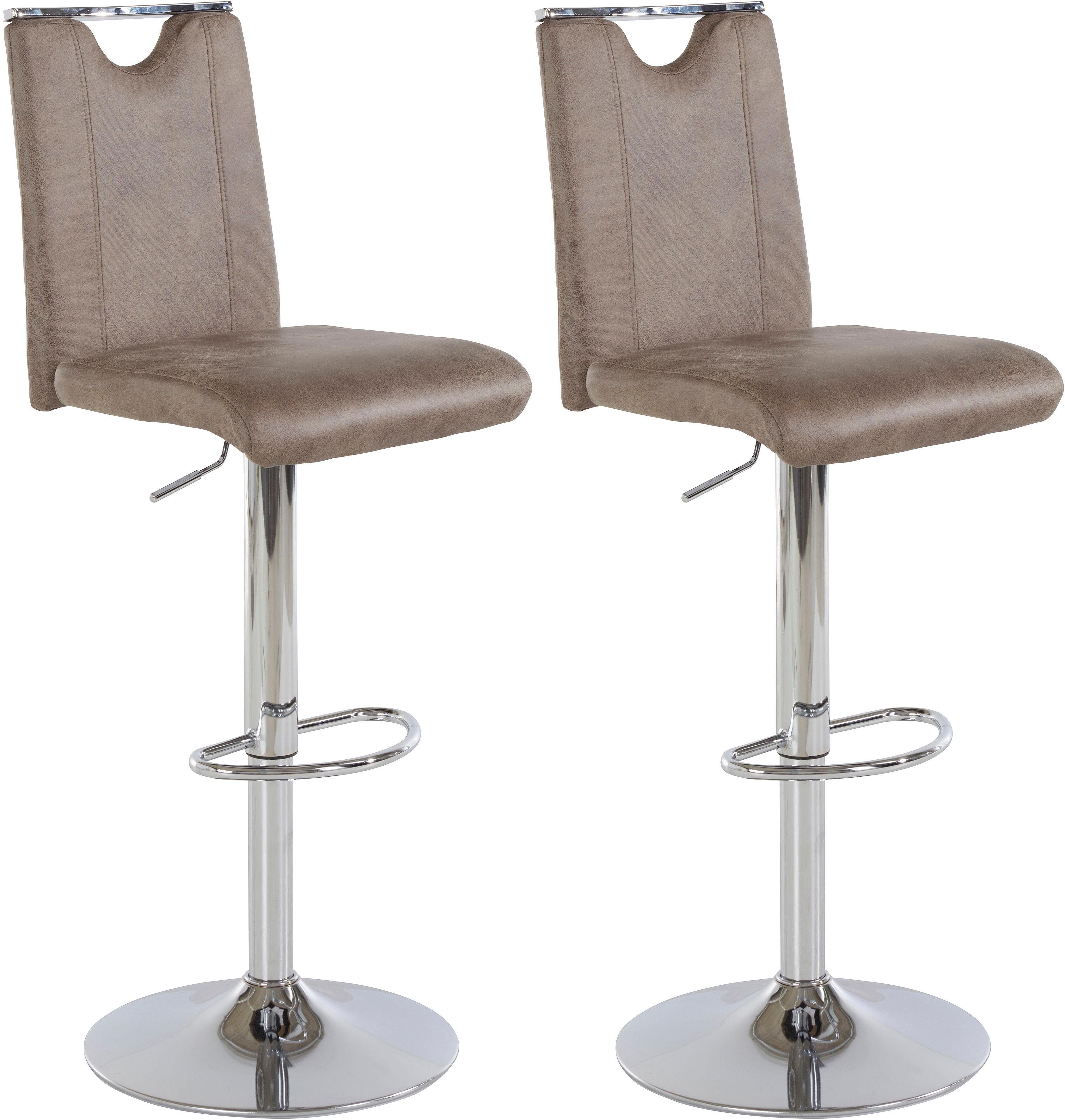 Homexperts Barhocker »Fever« (2 Stück), Sitzhöhe 92-113 cm - Homexperts
