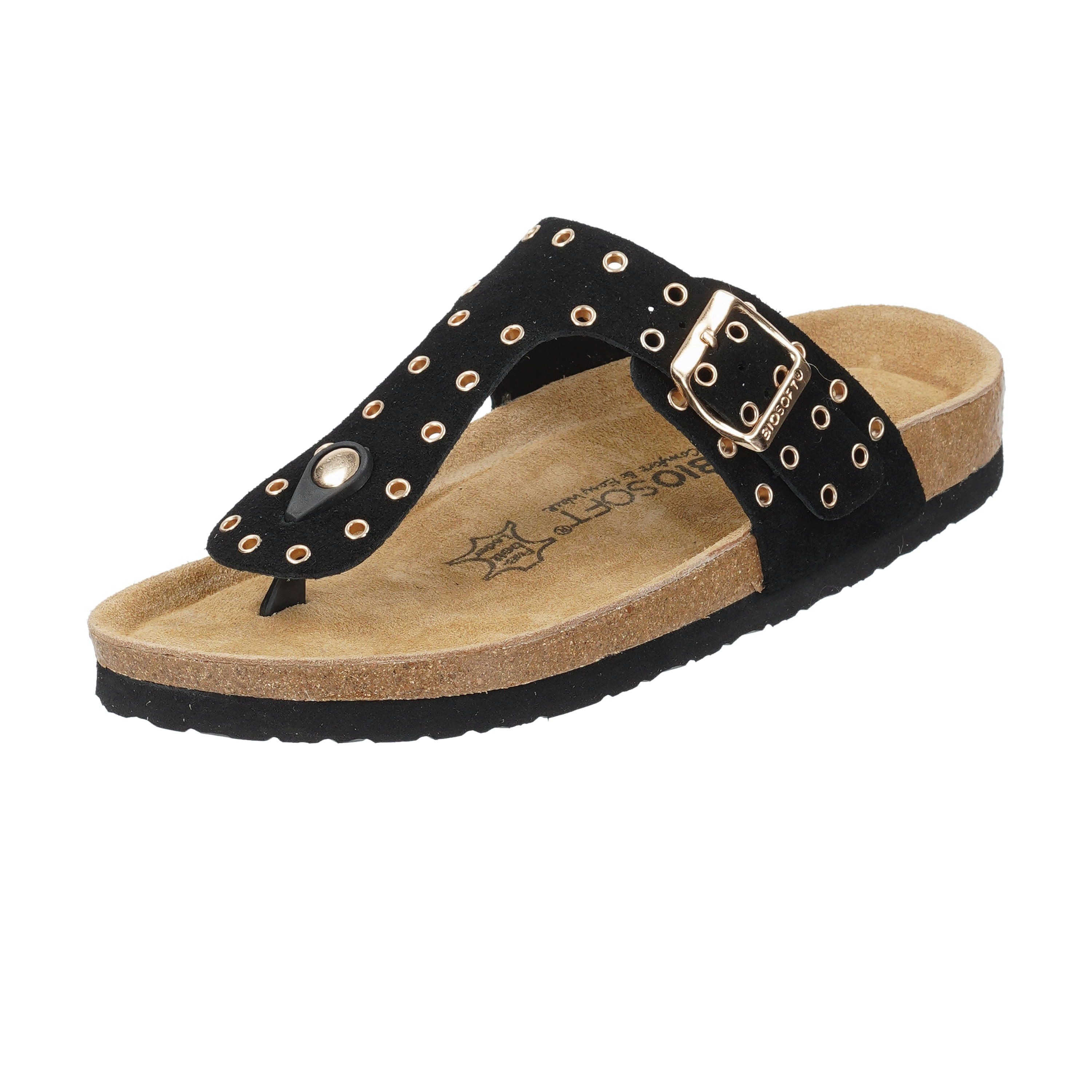 Biosoft Comfort & Easy Walk Zehentrenner Nieten Sandale