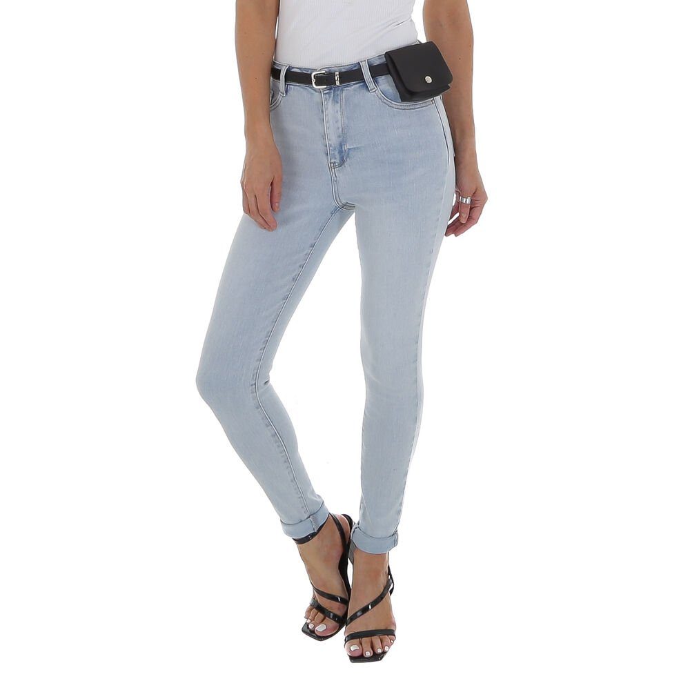 Skinny-fit-Jeans Damen Freizeit