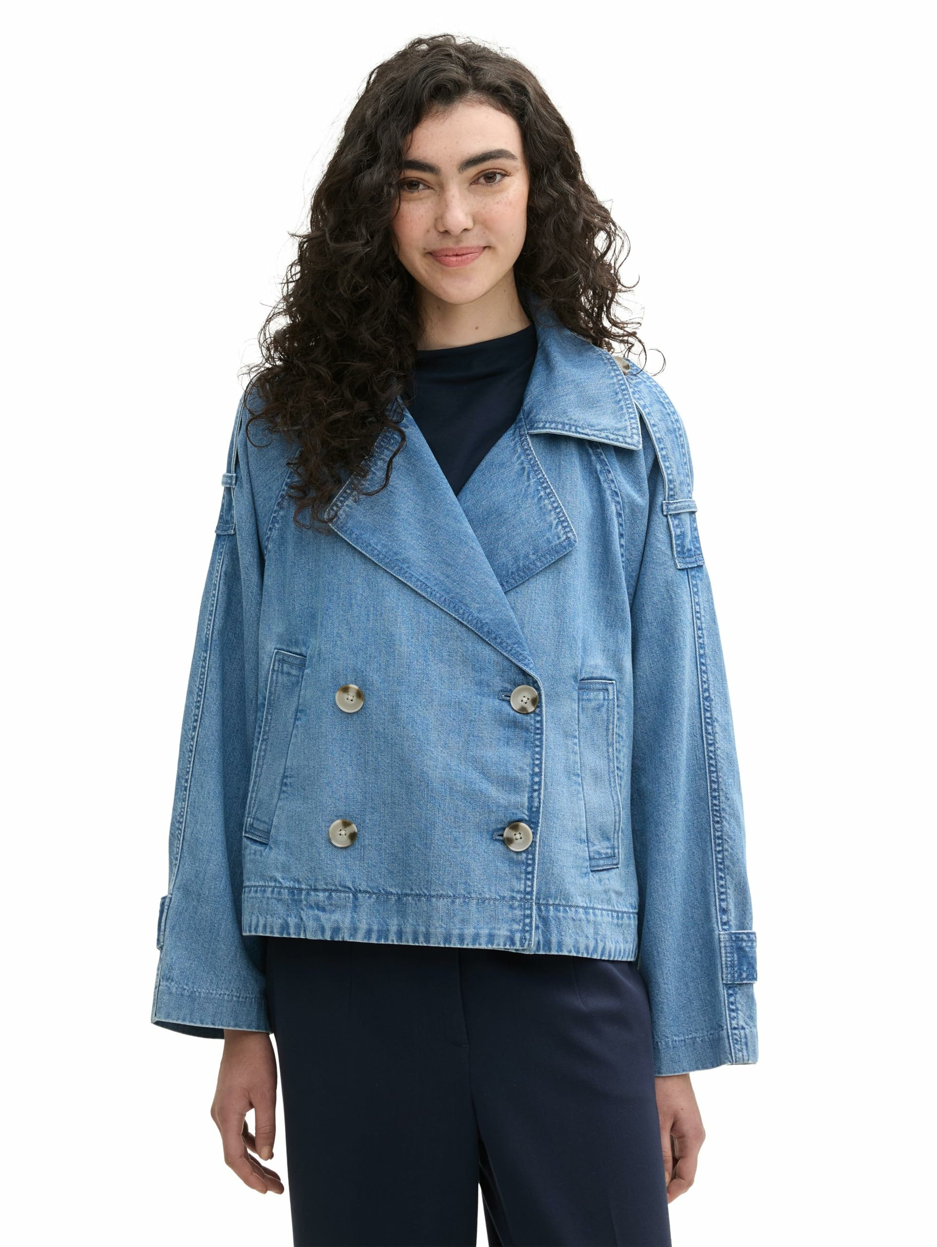 TOM TAILOR Denim Jeansjacke Jeansjacke für Damen (1-St) keine Angabe