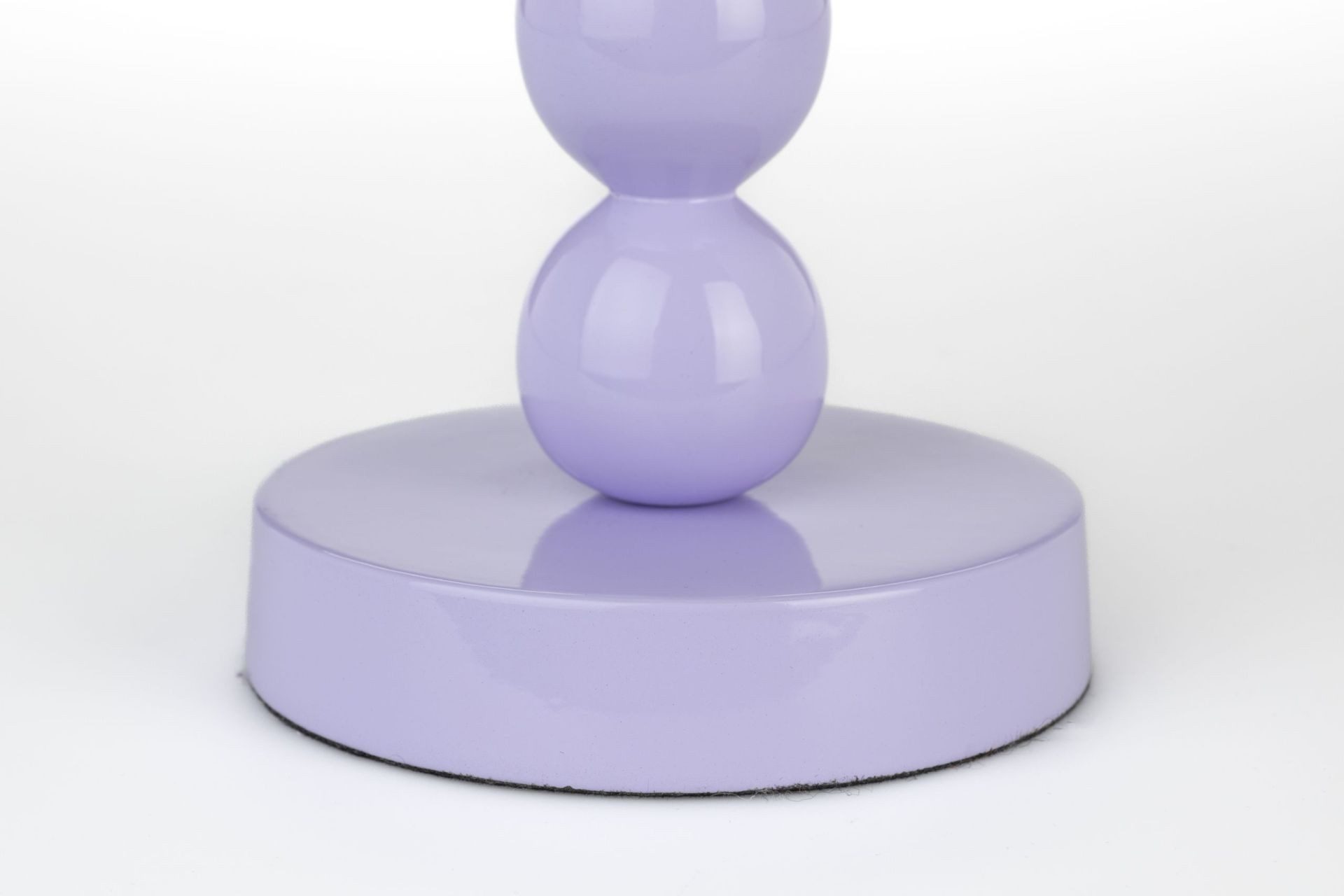 Zuiver Kerzenständer Retro Kerzenständer Bubbles Two Shiny Lilac Metall