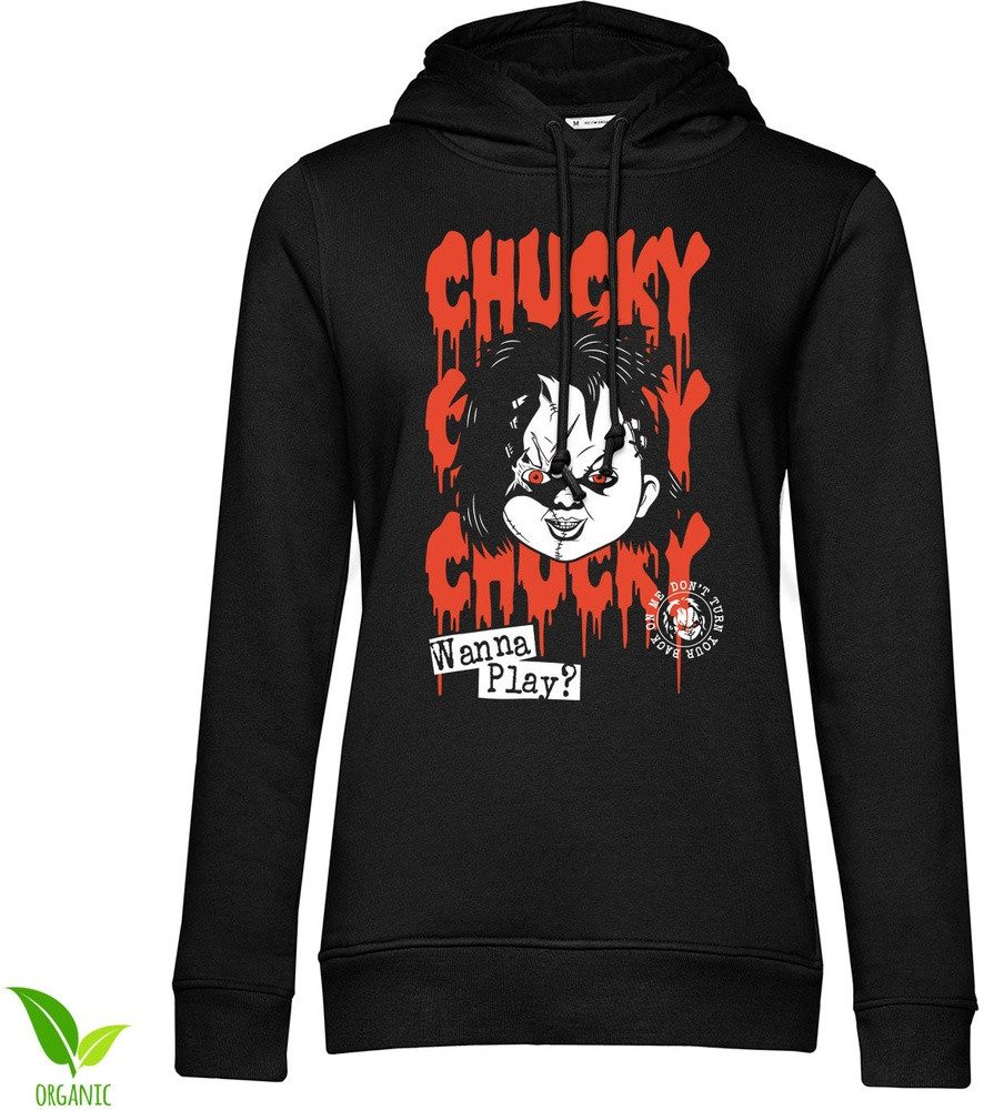 Chucky Hoodie Chucky - Don't Turn Your Back On Me Girly Hoodie