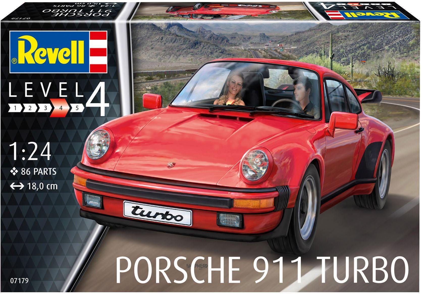 Revell Modellbausatz Auto mit Zubehör Maßstab 1:24, »Model Set Porsche ...