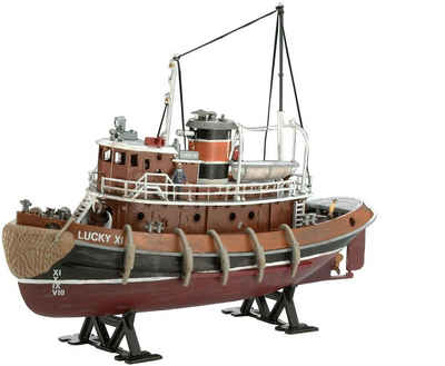Revell® Modellbausatz »Model Set Harbour Tug Boat«, Maßstab 1:108, (Set), Made in Europe