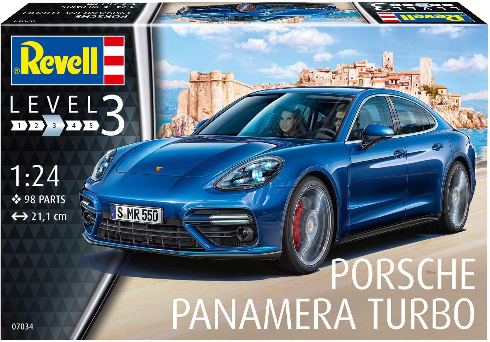 Image of Revell® Modellbausatz »Model Set Porsche Panamera Turbo«, Maßstab 1:24, (Set), Made in Europe