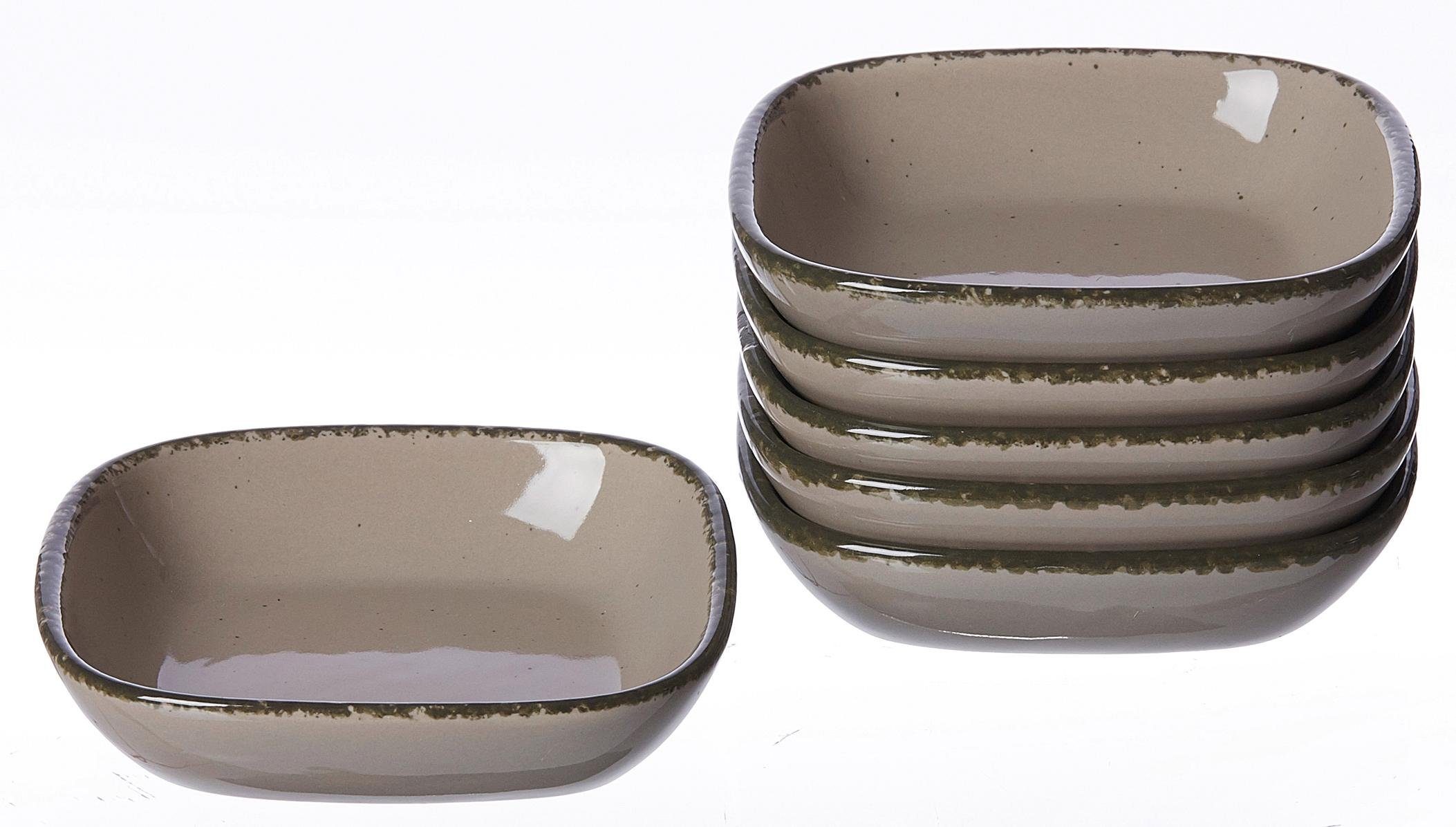 Keramik 2-teilig Ritzenhoff & Breker Schalen-Set Buddha-Bowls Morelia Weiß je 950 ml