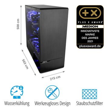 ERAZER Enforcer X10 Gaming-PC (Intel Core i9 14900KF Prozessor, Nvidia Geforce RTX 4080, 32 GB RAM, 2000 GB SSD, ENFORCER_X10)