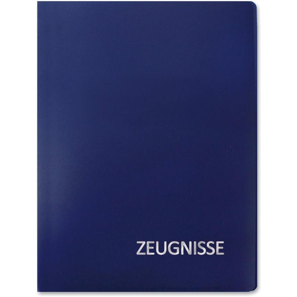 Roth Organisationsmappe Zeugnismappe A4 Basic Blau 20 Einlagen