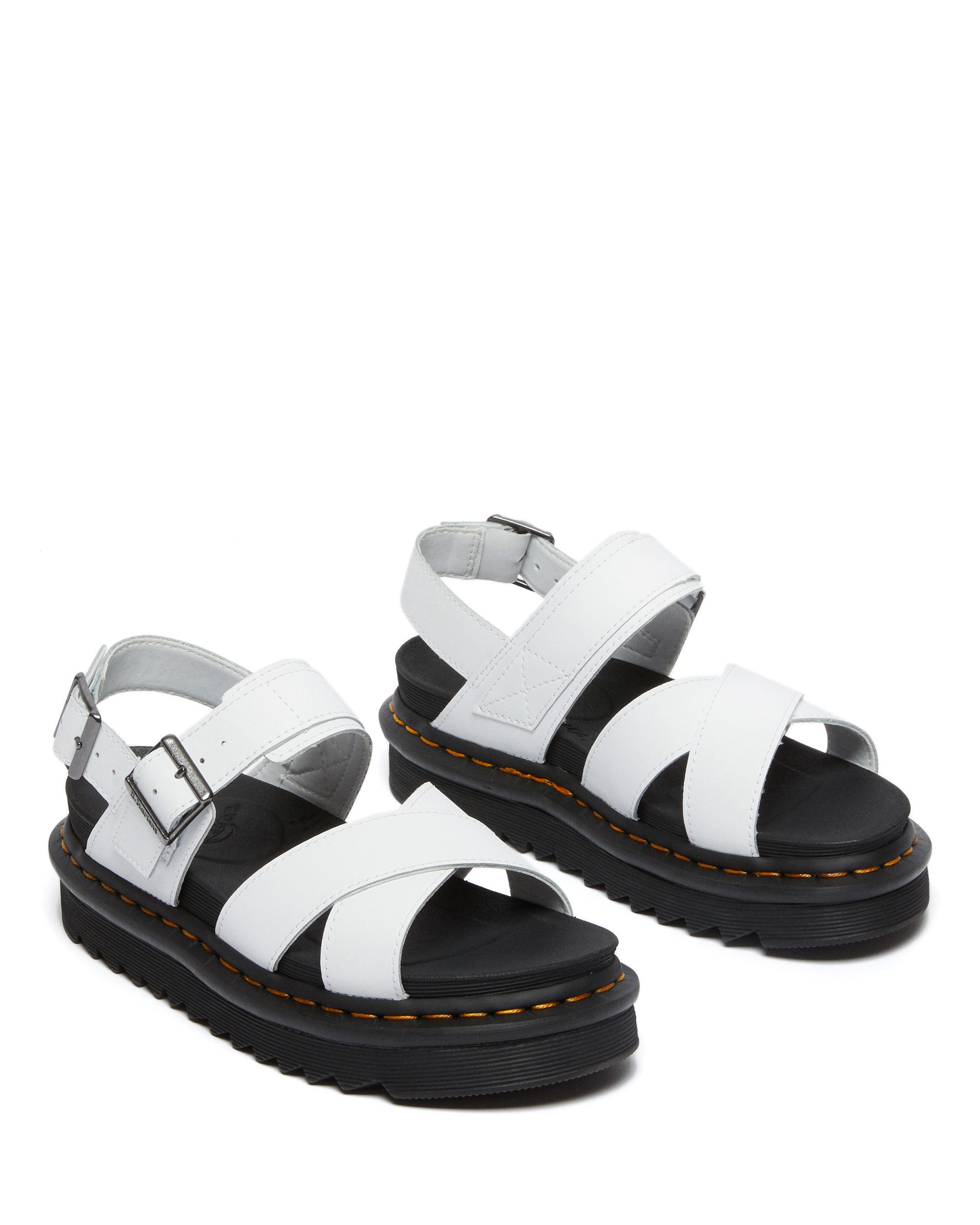 DR. MARTENS Voss Riemchensandale, Plateausandale, Sandalette, Sommerschuh mit Schnallenverschlüssen