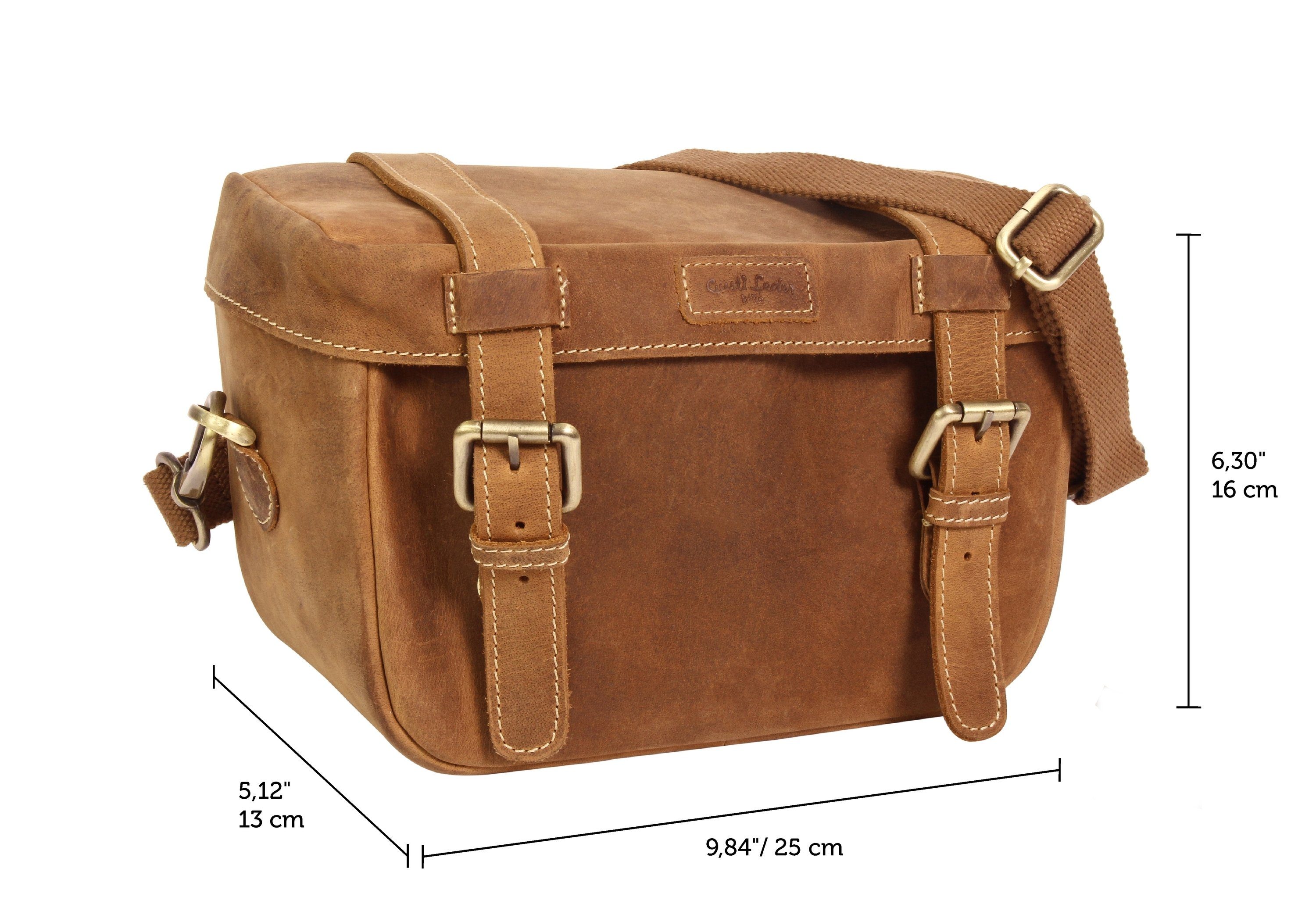 Gusti Leder Fahrradtasche Gusti Leder Fahrradtasche Rene P., KLICKfix
