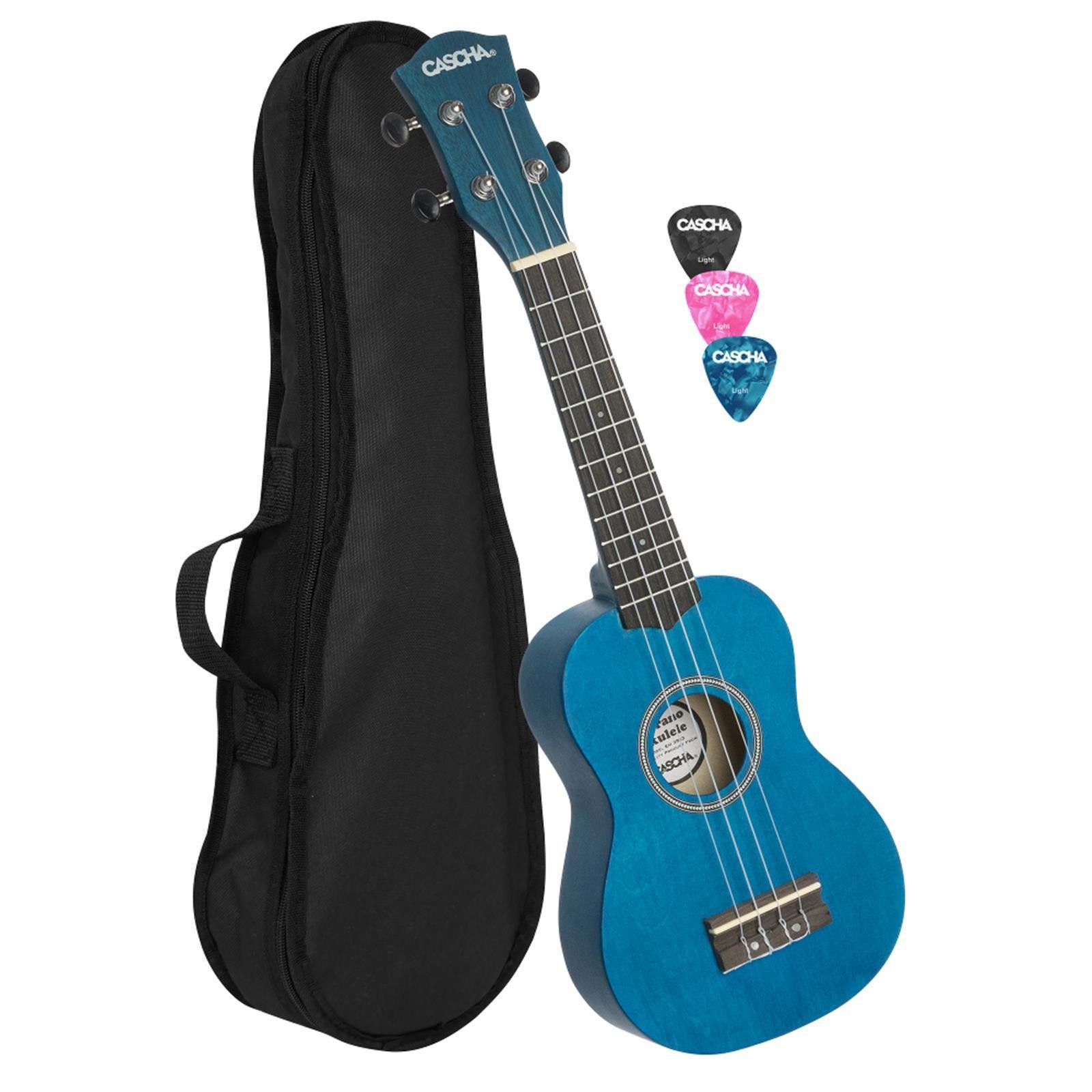 Ukulele HH 3962 Ukulele-Set Blau