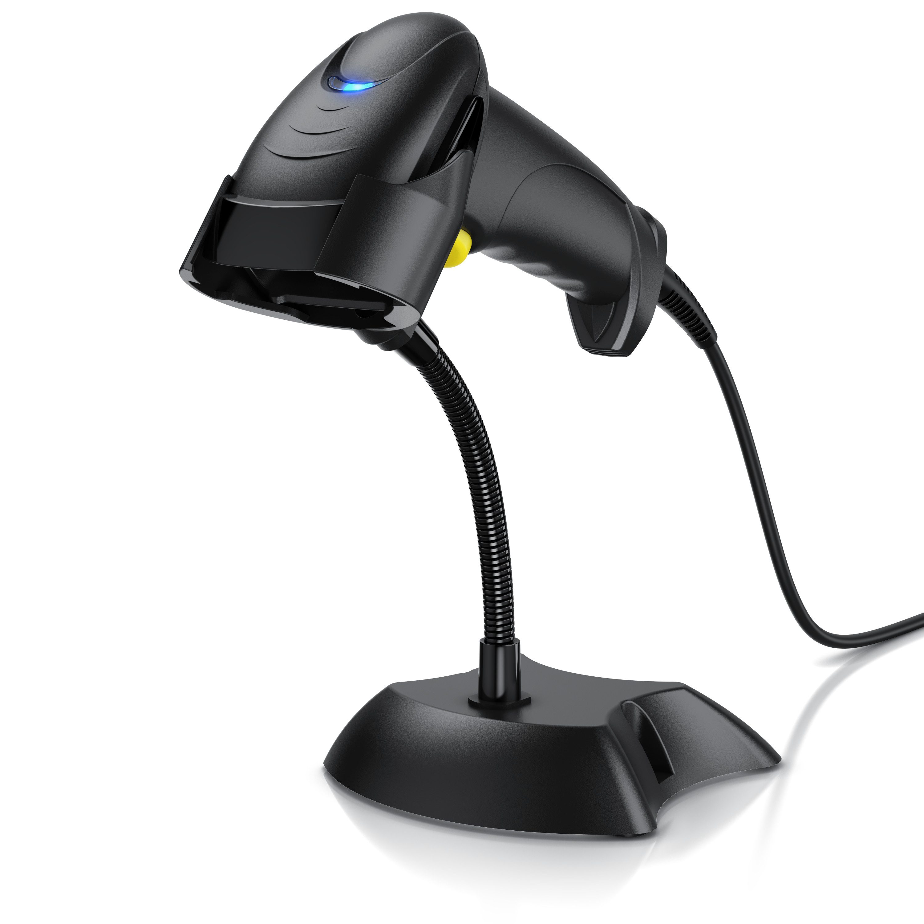 2D Barcode-Scanner USB, manuell/auto scannt Displays, mit Standhalter Handscanner