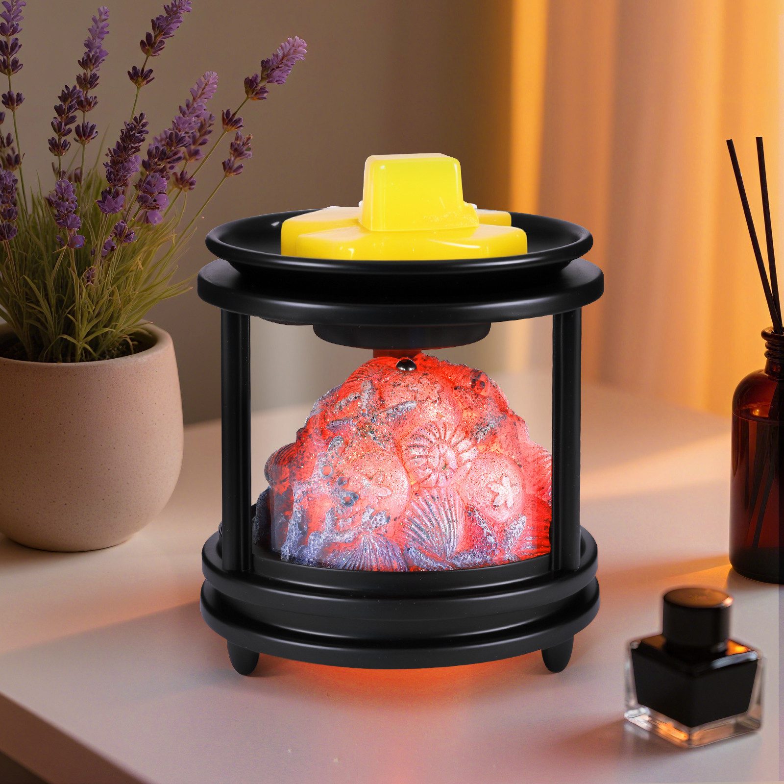 BlingBin Duftlampe 3 in 1 Elektrische Wachsduftlampe für Kerzen & Ätherisch günstig online kaufen