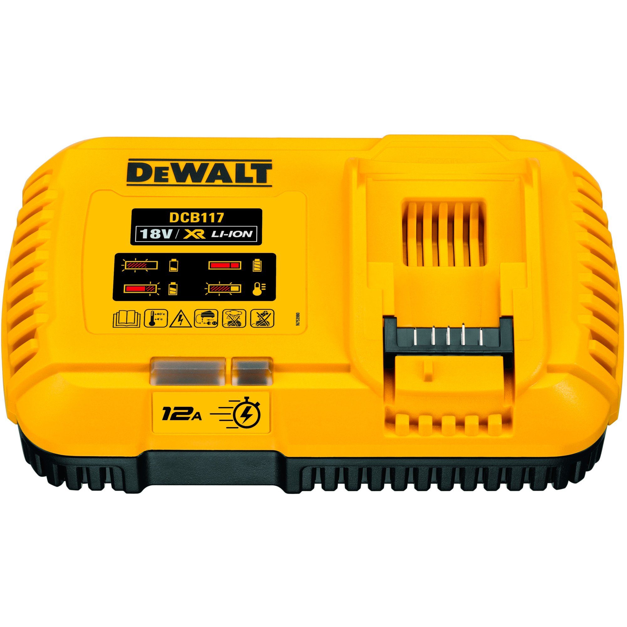 DeWalt DEWALT System-Schnellladegerät DCB117, Ladegerät Werkzeug-Akku-Ladetechnik