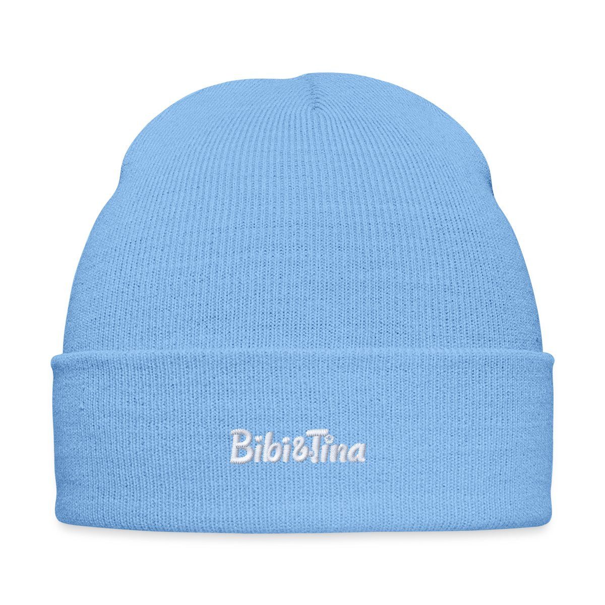 Beanie Bibi und Tina Logo Stick Bestickte Wintermütze