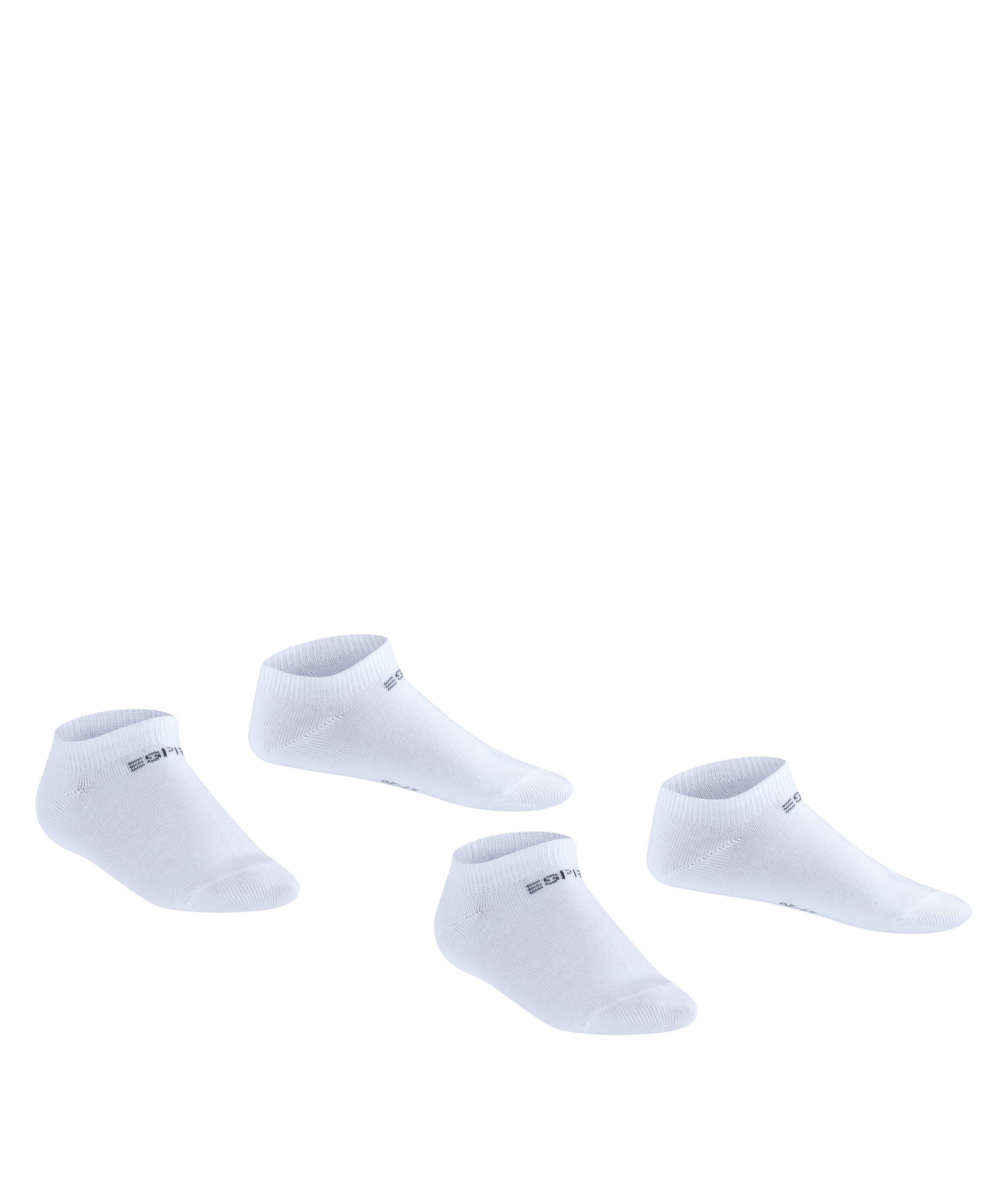 Esprit Sneakersocken aus Baumwollmix (2-Paar) Logo weichem 2-Pack (2010) off-white Foot