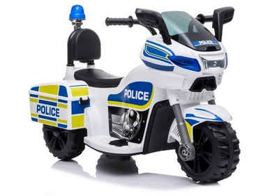 BoGi Elektro-Kindermotorrad Polizeimotorrad Kindermotorrad Polizei Motorrad Elektromotorrad Sirene