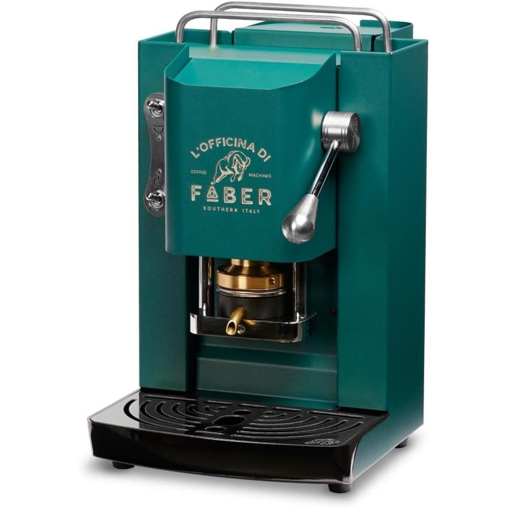 Faber Coffee Machines Espressomaschine Pro Deluxe ESE Pad 44 mm, einfache Reinigung, Tassenwärmer, schnelles Aufheizen