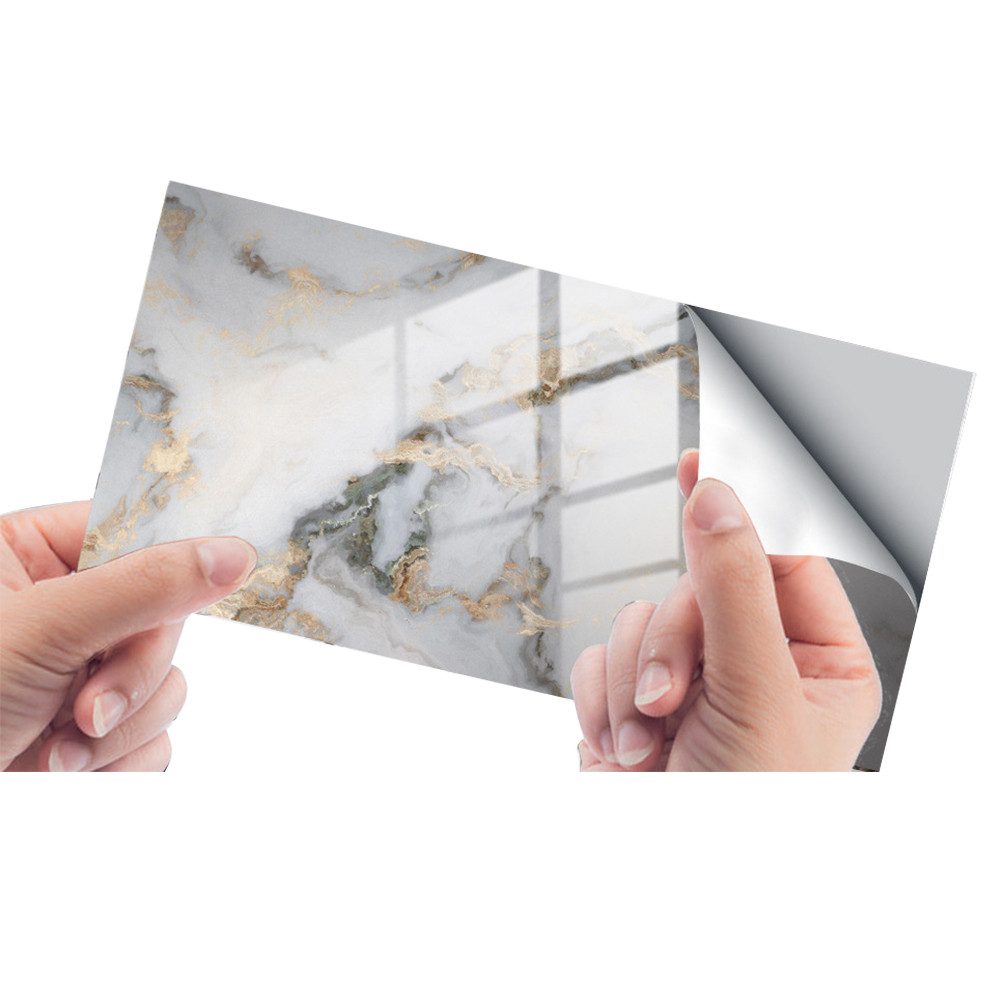 Coonoor Fliesenaufkleber 16 Stück 15x30cm Küchenrückwand Fliesenaufkleber ( günstig online kaufen