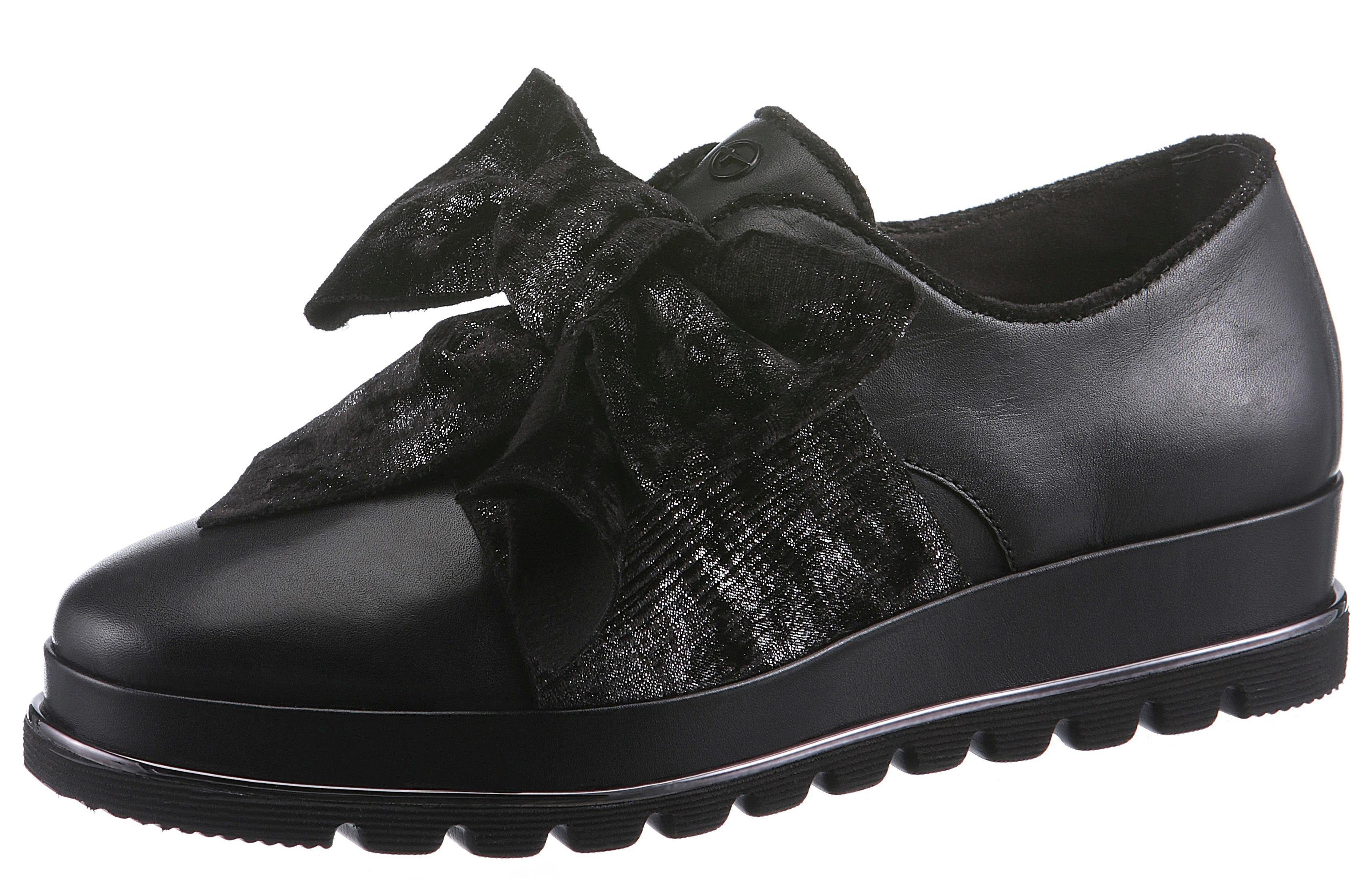 tamaris leather slipper