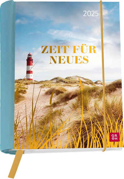 groh Verlag Terminkalender Buchkalender 2025: Zeit für Neues
