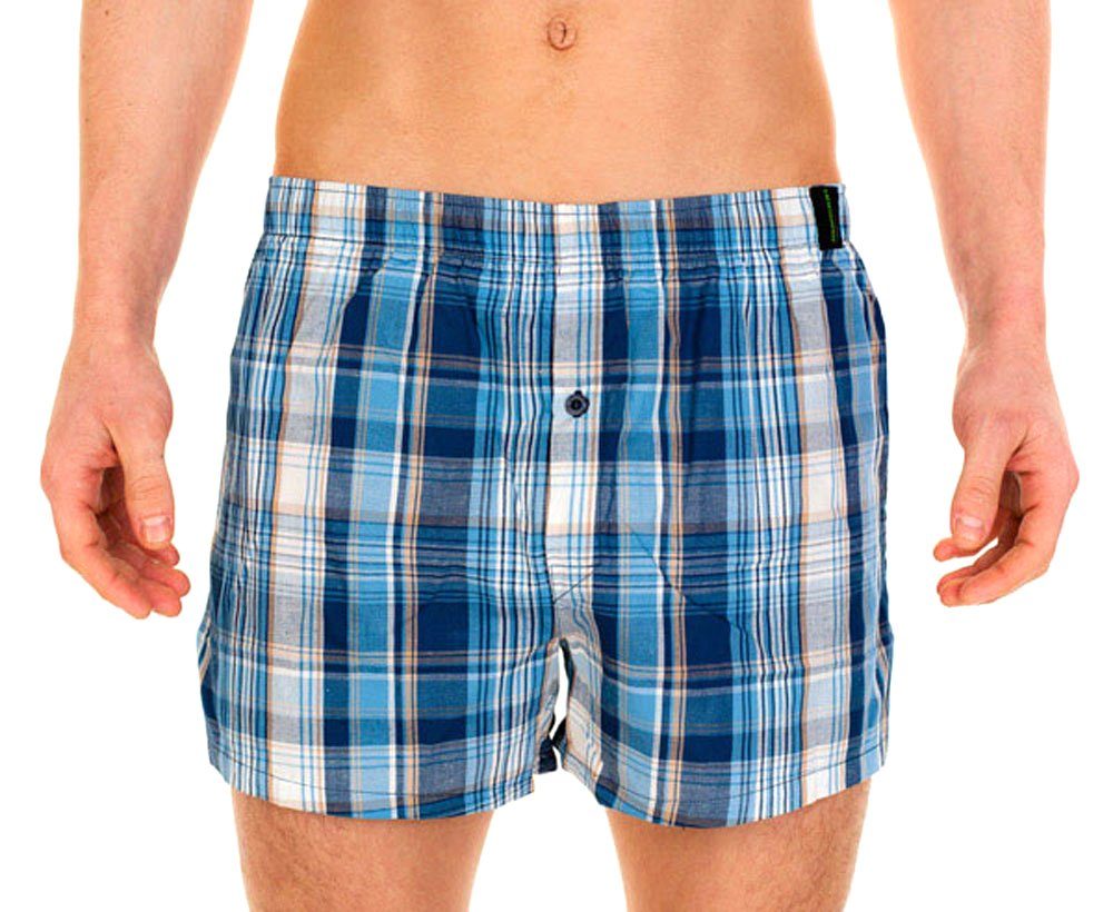 Schiesser Вперед Boxer Uncover (Set, 1-St., Set) Jungen Shorts 1er Pack Unterhosen Web-Boxershorts blue shadows