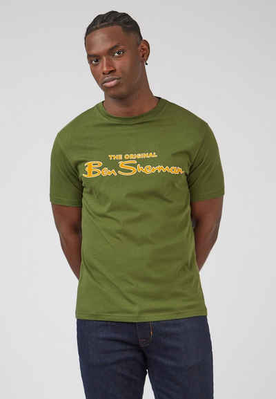 Ben Sherman T-Shirt »Signature Logo Tee« Grafisch bedrucktes T-Shirt